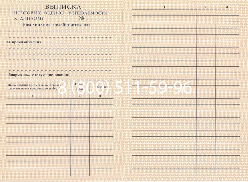 Купить Диплом ПТУ 1995-2006 годов в Магнитогорске